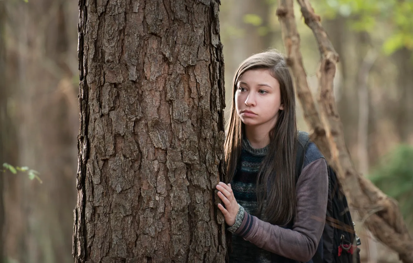 Photo wallpaper The Walking Dead, Walking, Season 5, Episode 15, Katelyn Nacon