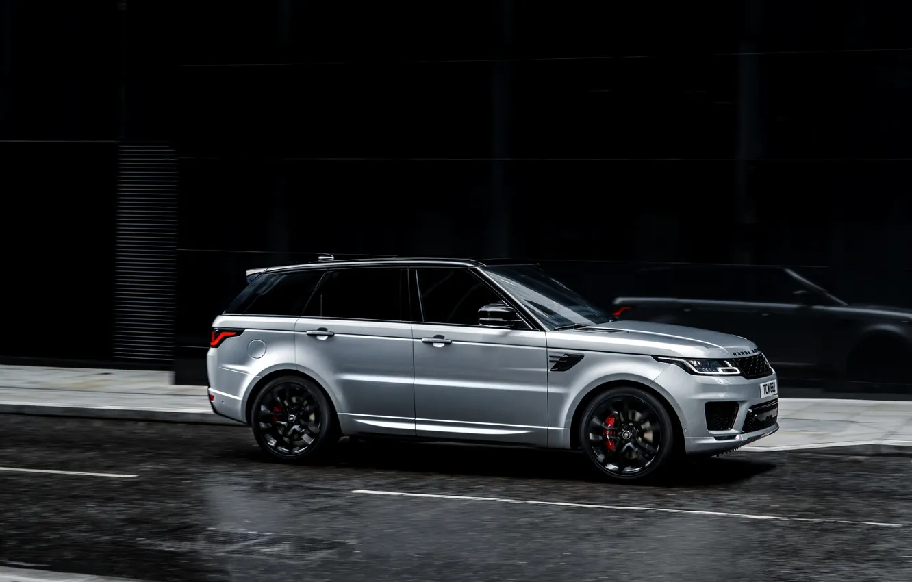 Photo wallpaper Land Rover, Range Rover, side view, Range Rover Sport, 2020, HST