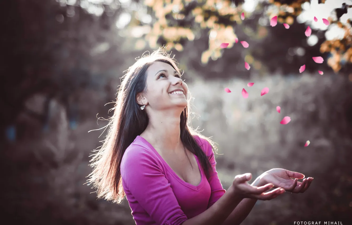 Photo wallpaper summer, smile, photographer