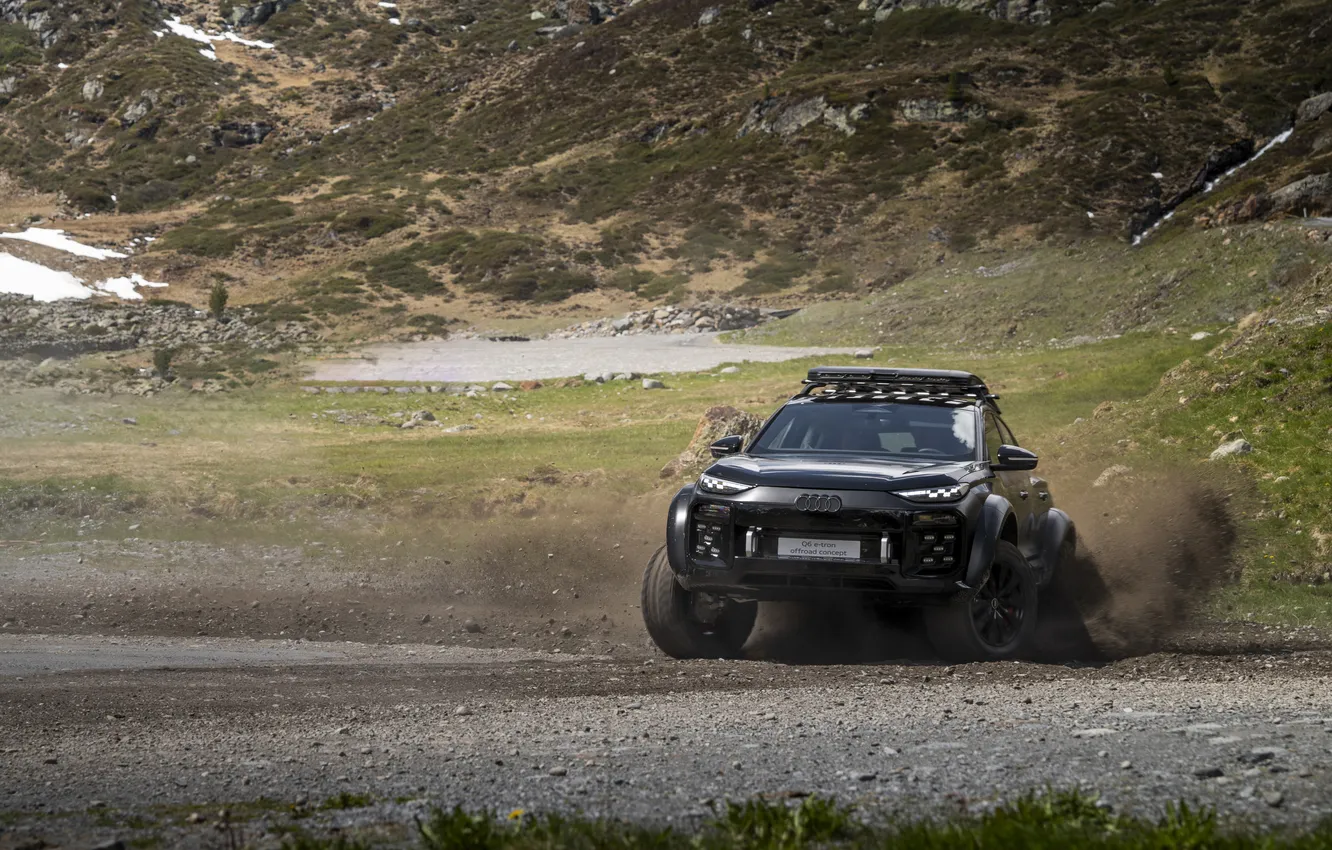 Photo wallpaper Concept, SUV, e-tron, SUV, Offroad, 2025, Audi Q6 e-tron offroad concept, Audi Q6