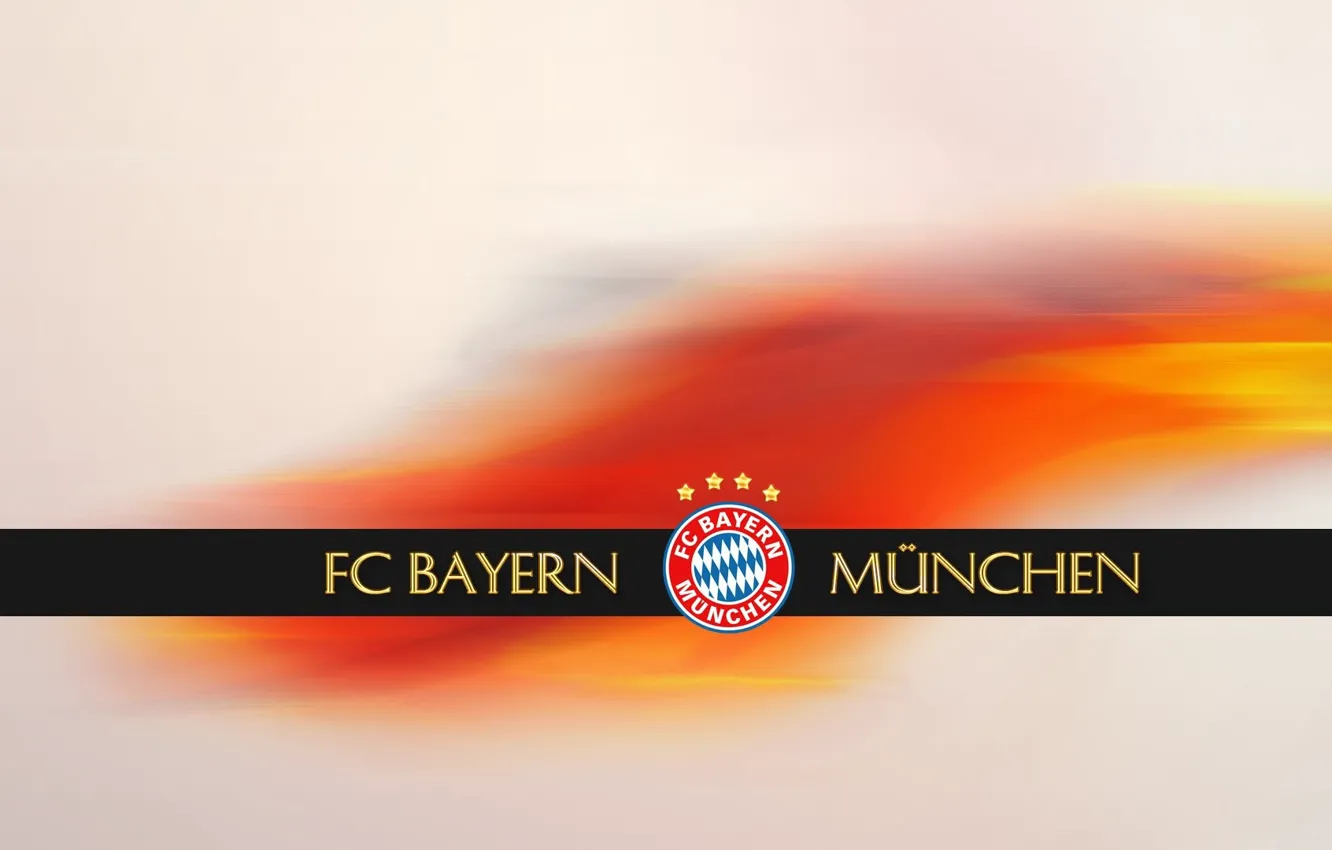 Photo wallpaper wallpaper, sport, logo, football, FC Bayern Munchen