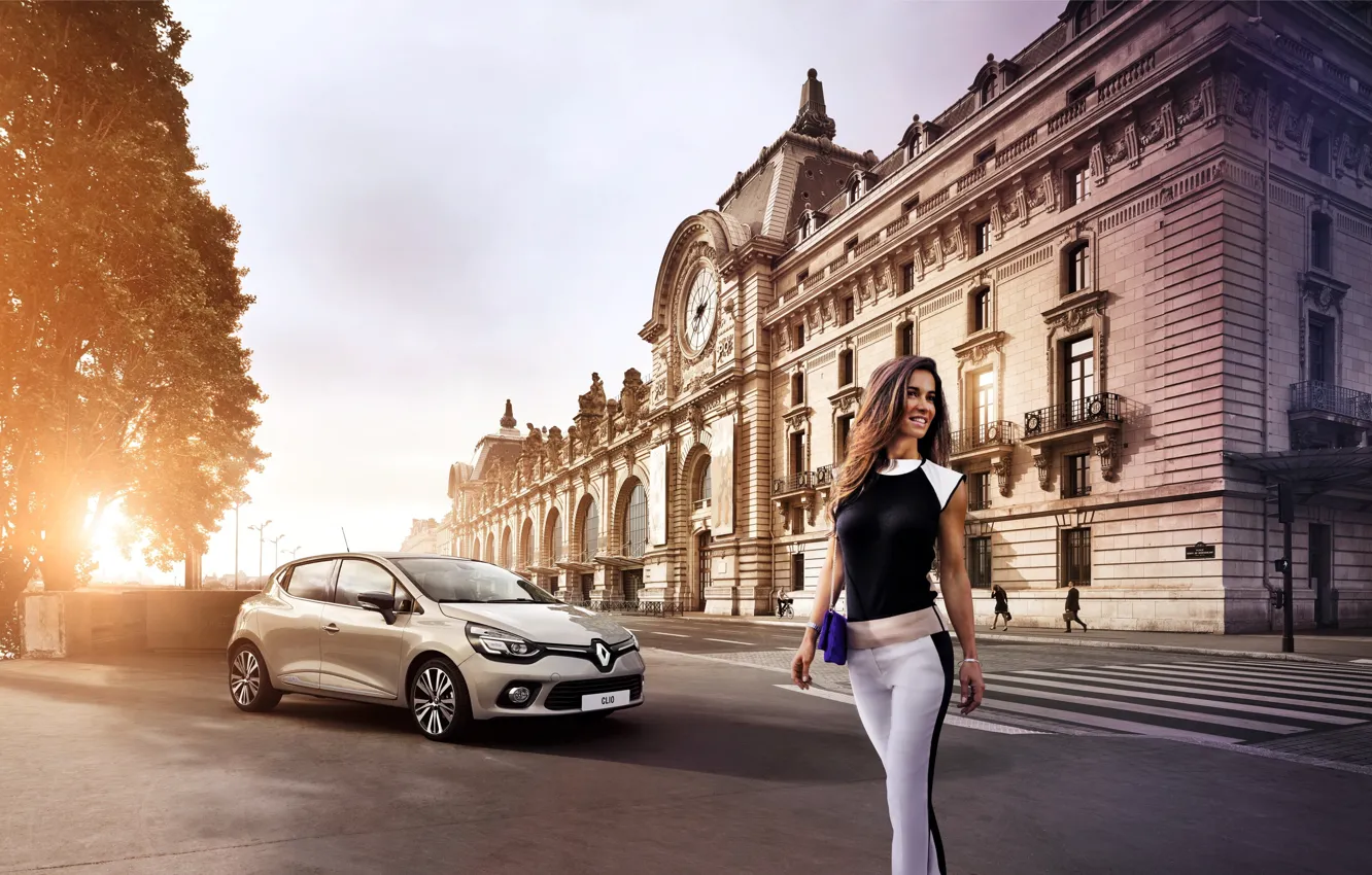 Photo wallpaper Renault, Clio, Reno, 2014, Clio, Initiale Paris