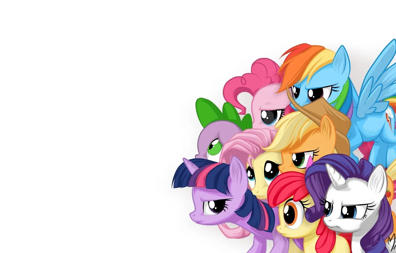 Photo wallpaper pony, looks, characters, My Little Pony, MysticAlpha