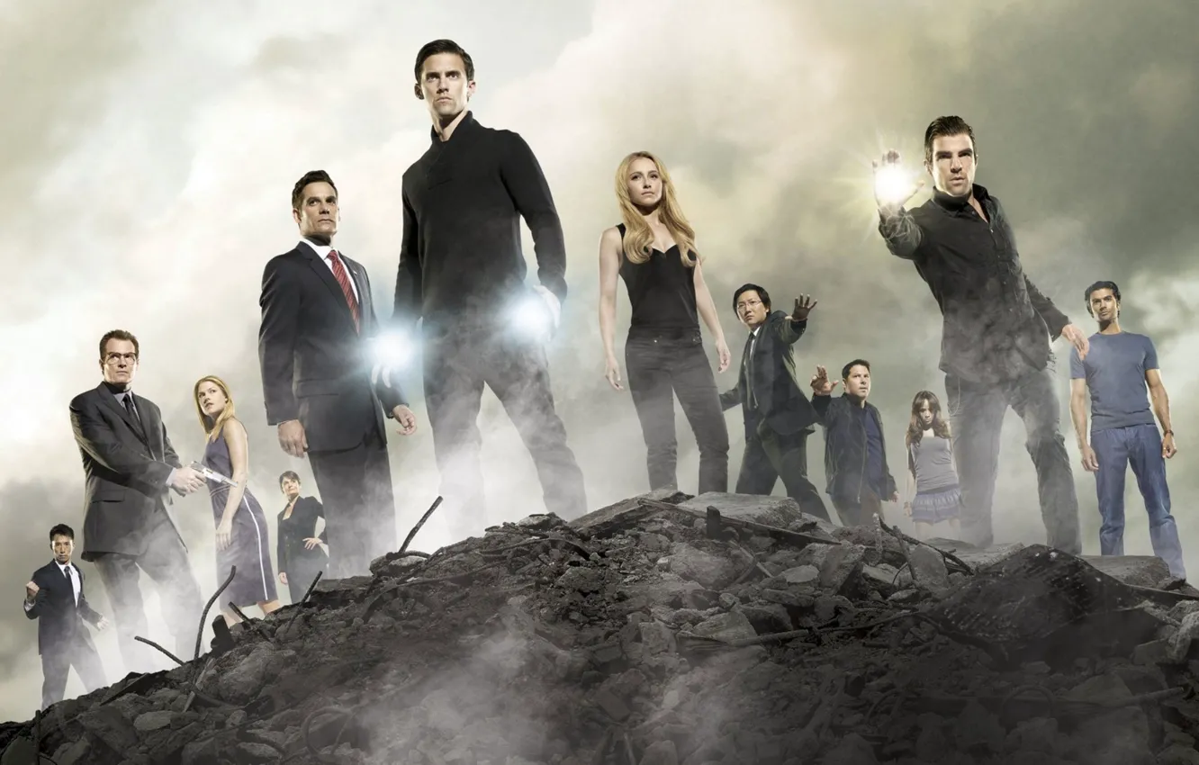 Photo wallpaper hero, Hayden Panettiere, the series, Heroes, Ali Larter, James Lee Kyson, Peter Petrelli, Ando Masahashi