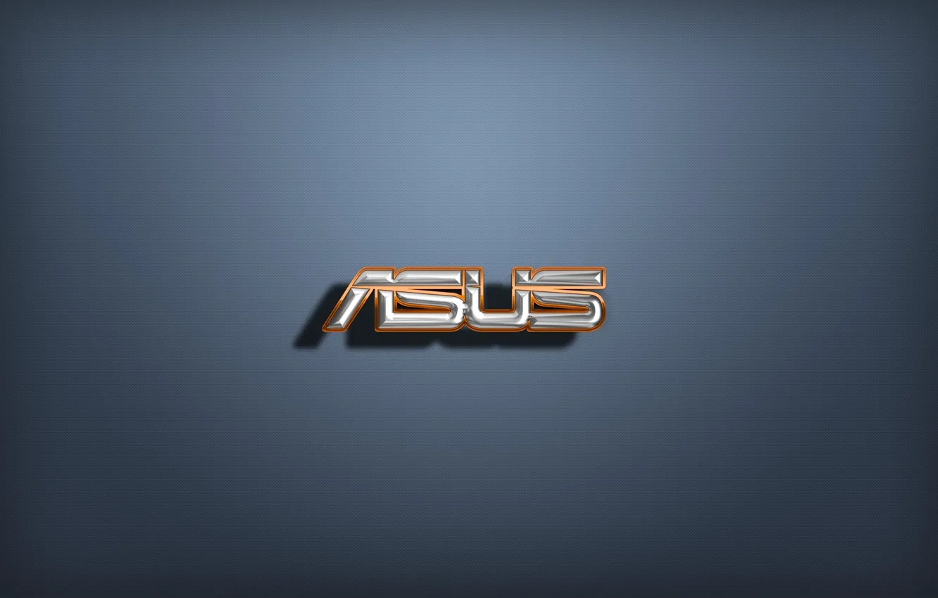 Photo wallpaper logo, asus, letters
