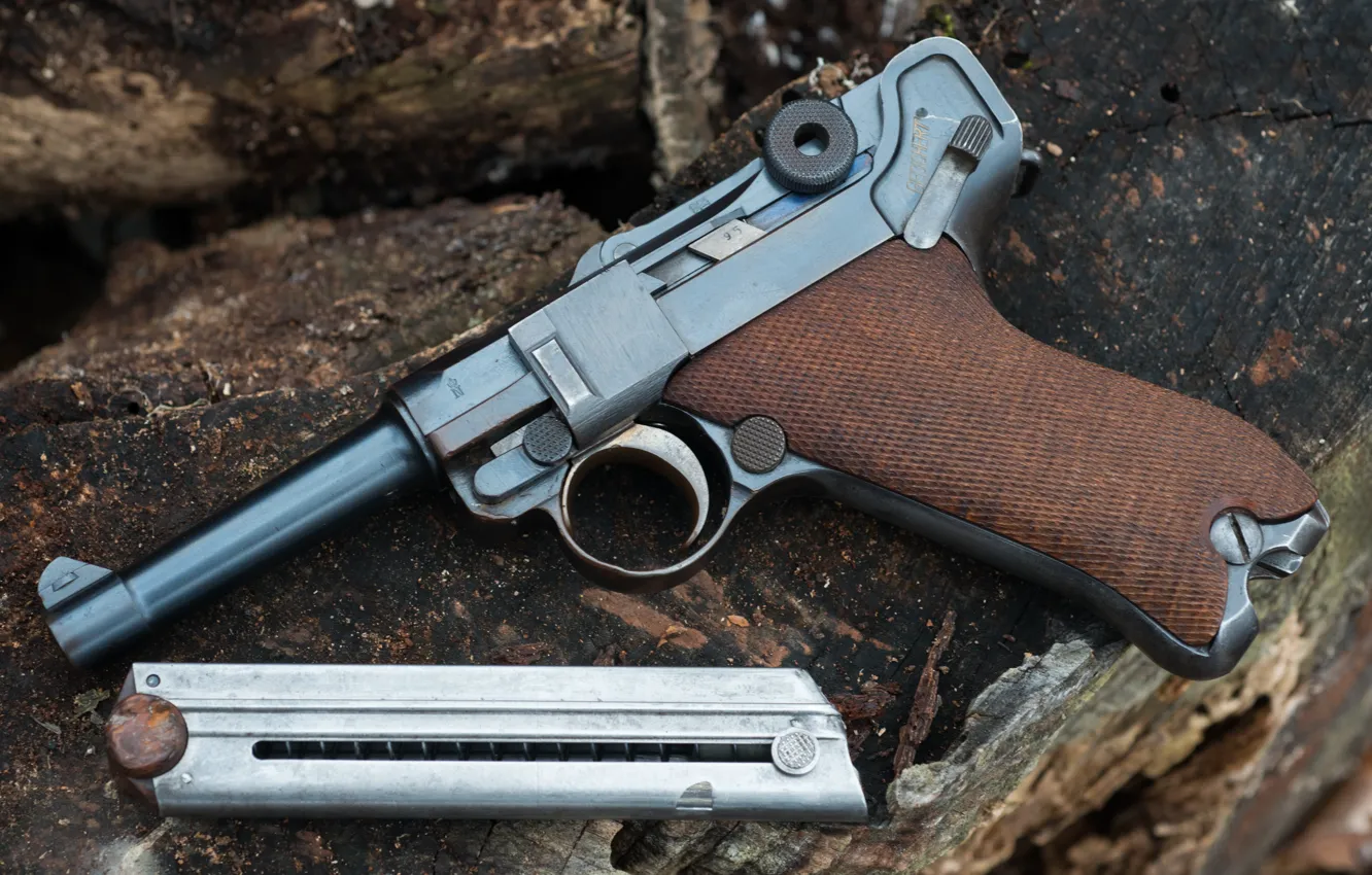 Photo wallpaper Luger Pistol, Luger, The German Empire