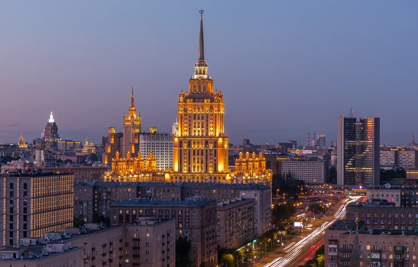 Photo wallpaper summer, Dmitry Trepolsky, Moscow