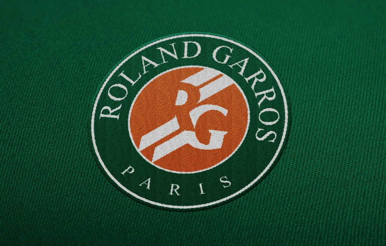 Photo wallpaper Paris, logo, Tennis, Roland Garros