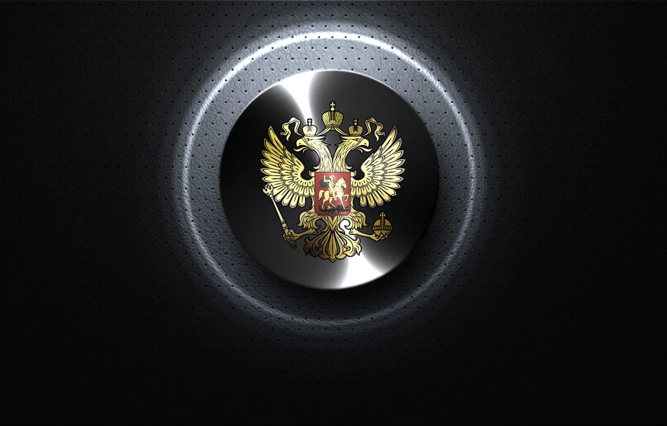 Photo wallpaper texture, Russia, coat of arms