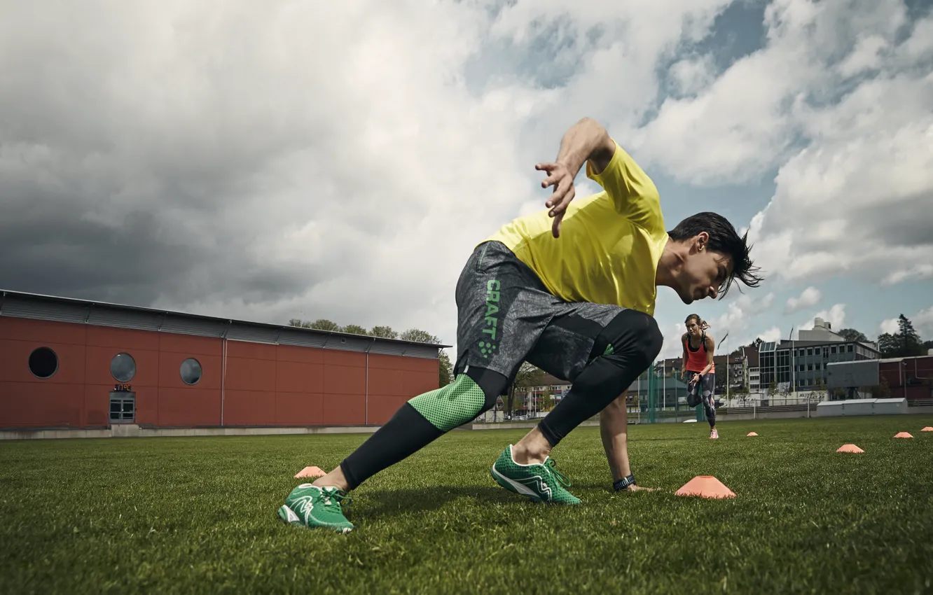 Photo wallpaper Male, Fitness, Fitness, Craft, Stylish clothing, Stylish clothes, Endurance sports, Endurance sports