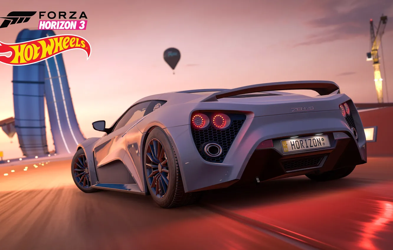 Photo wallpaper car, game, race, speed, crossover, Forza Horizon, Hot Wheels, Forza Horizon 3