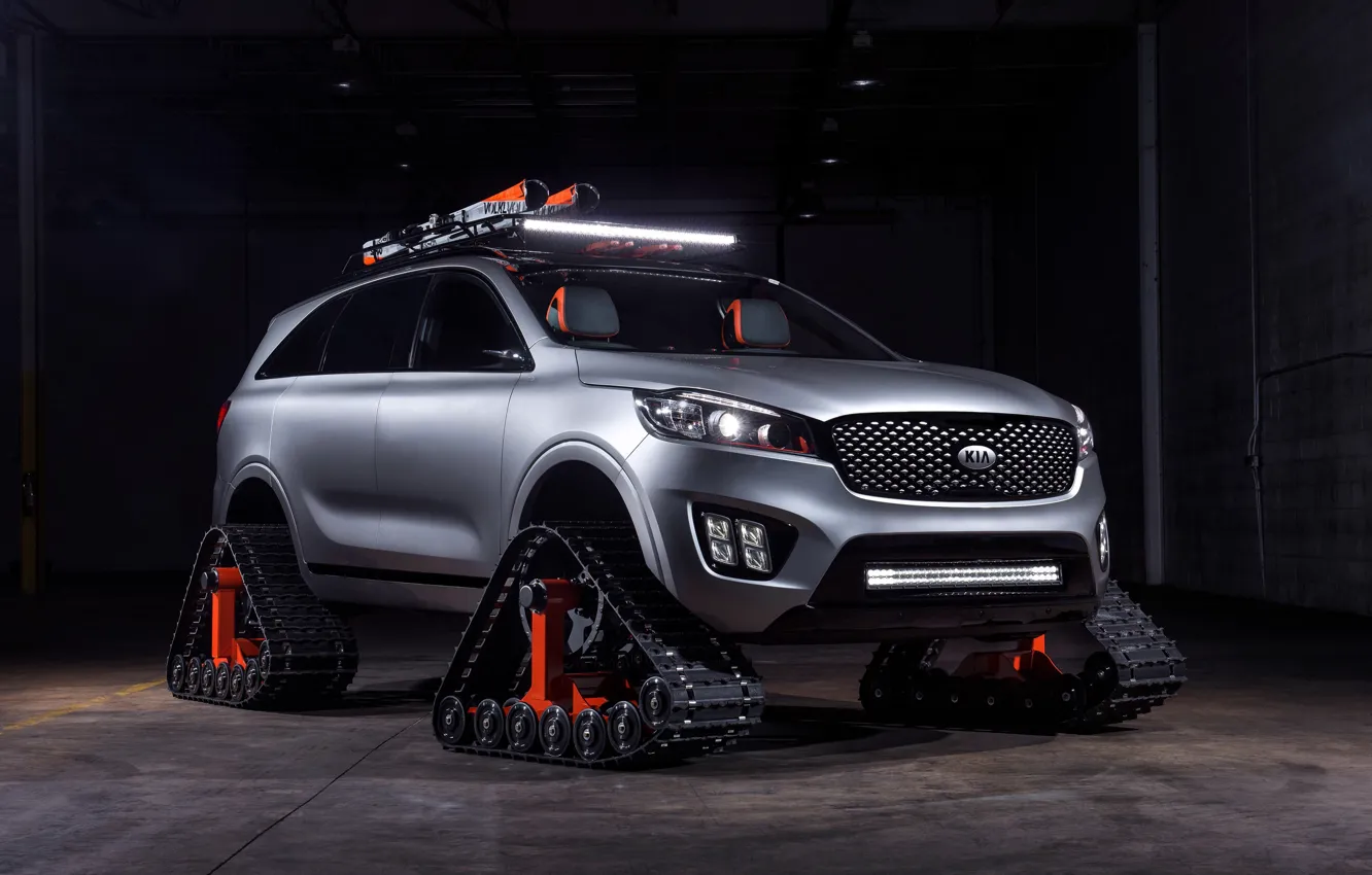 Photo wallpaper Kia, Sorento, 2016, Ski Gondola