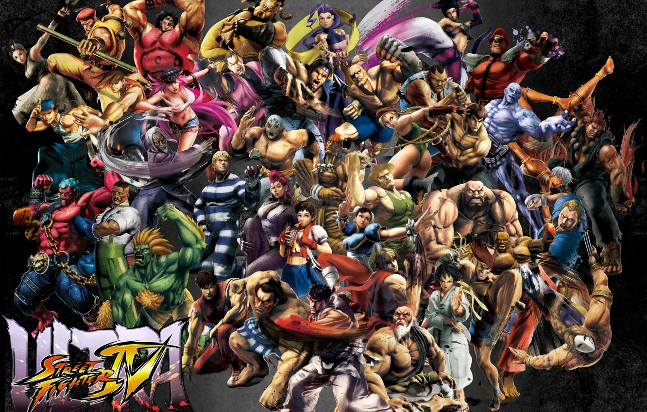 Photo wallpaper fighter, ultra, street