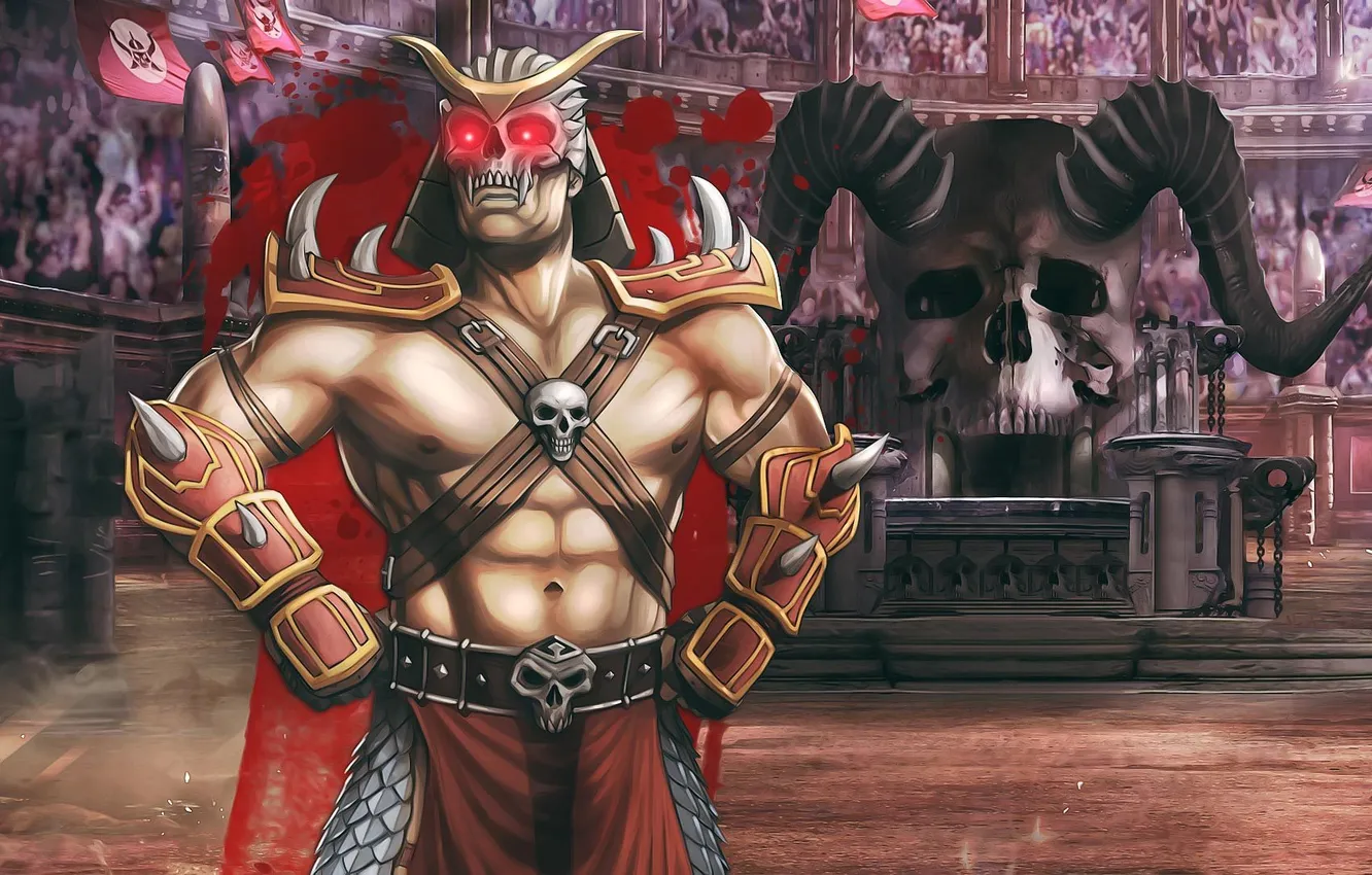 Photo wallpaper Shao Kahn, Moratal Kombat