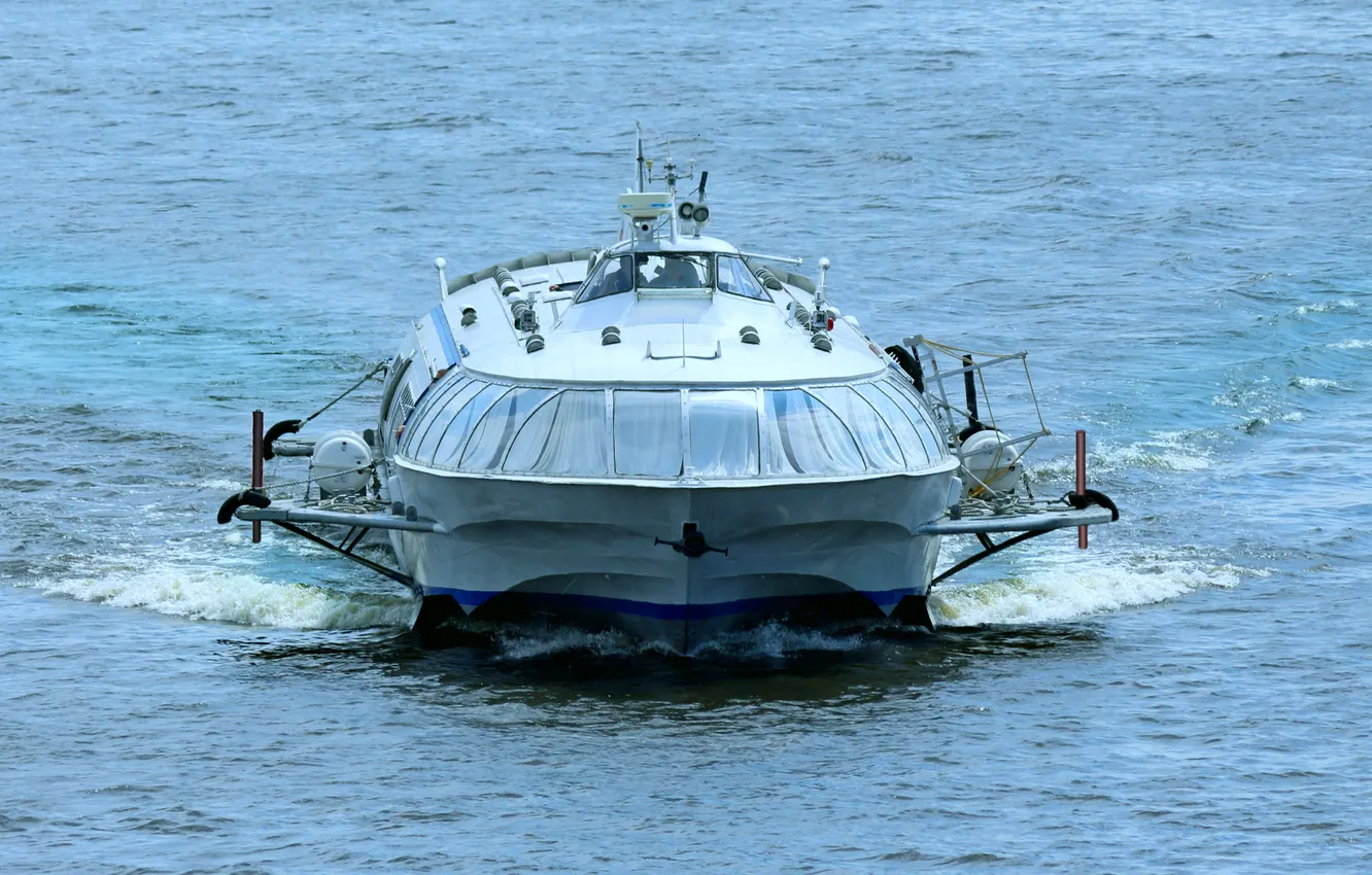 Photo wallpaper ship, hydrofoils, Meteor-218