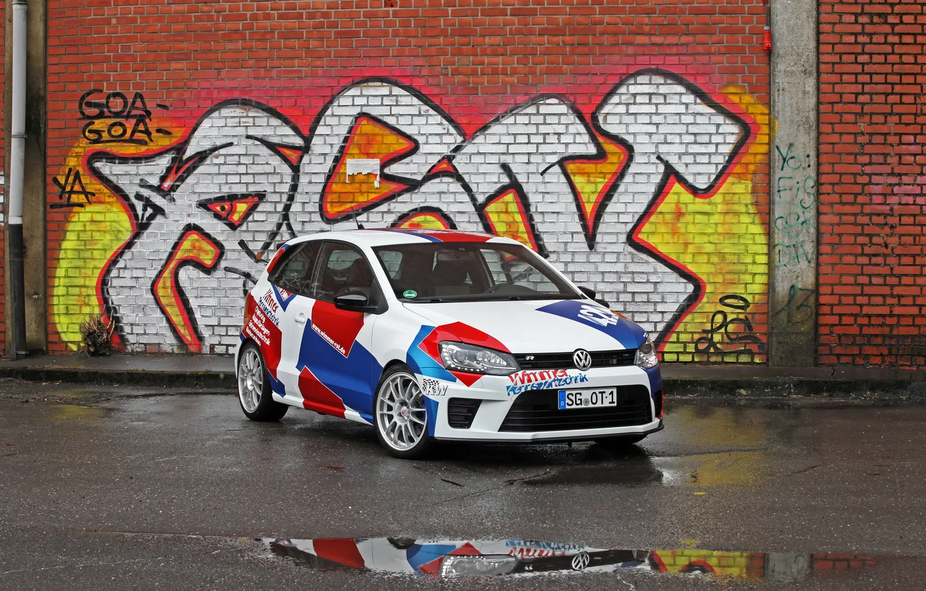 Photo wallpaper Volkswagen, WRC, Wimmer RS, Volkswagen, Polo, Polo R