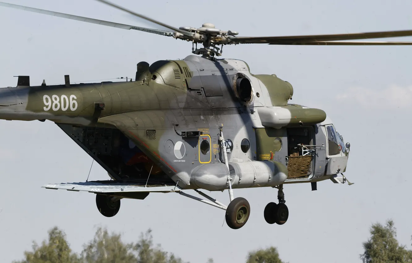 Photo wallpaper helicopter, The Czech Republic, Mil Mi-171S, Czech