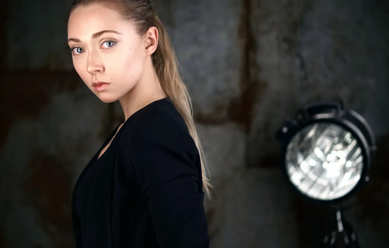 Photo wallpaper look, sponge, the beauty, Studio, Andrey Zhukov, Andrey Zhukov