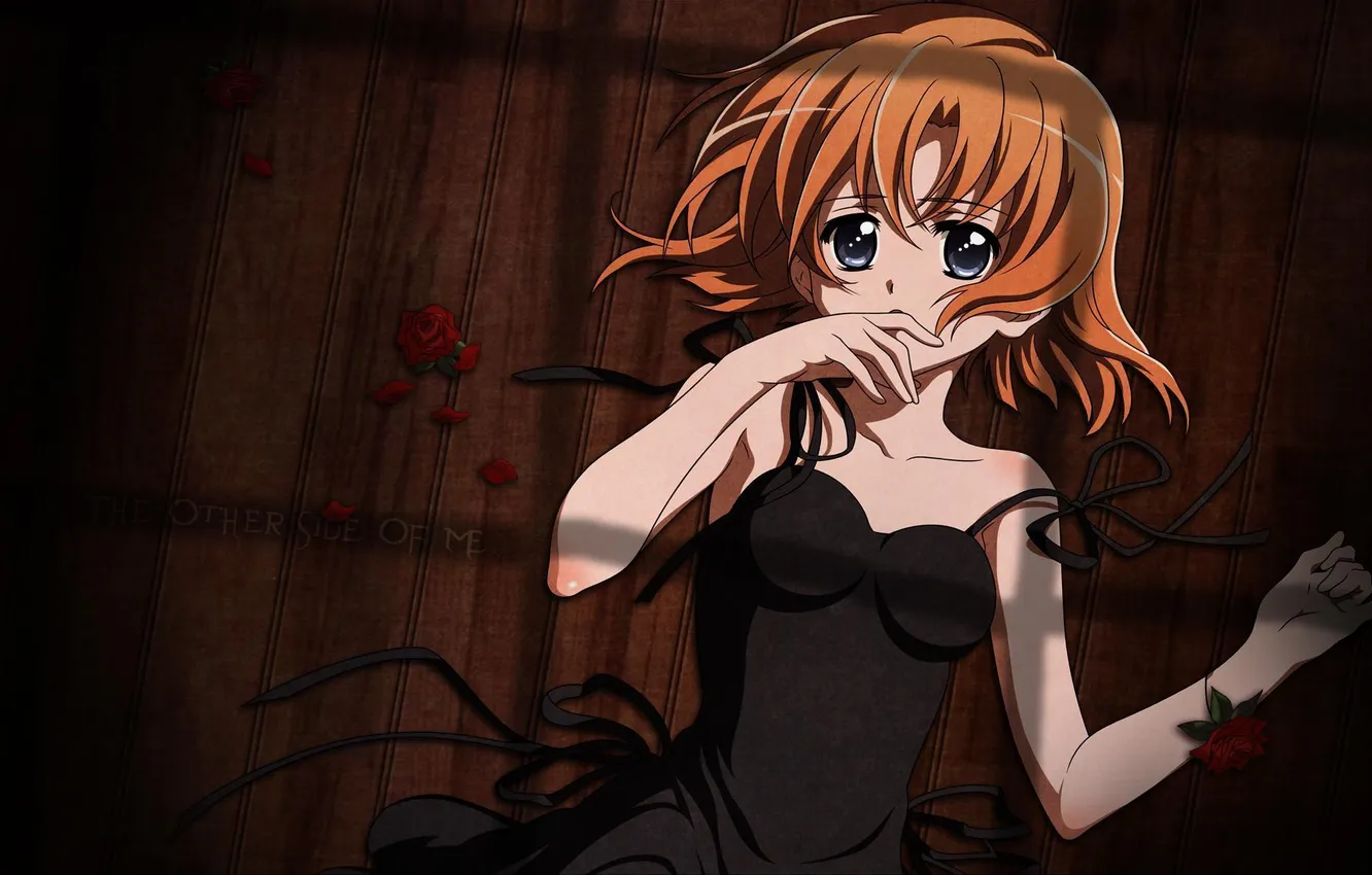 Photo wallpaper girl, Higurashi no Naku Koro ni, Ryugu Rena