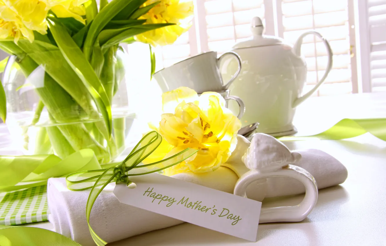 Photo wallpaper flowers, holiday, map, bouquet, tulips, flowers, tulips, holiday