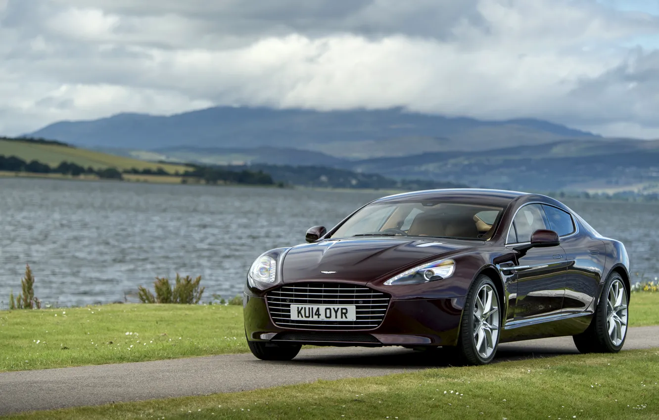 Photo wallpaper photo, Aston Martin, coast, car, metallic, Fast S
