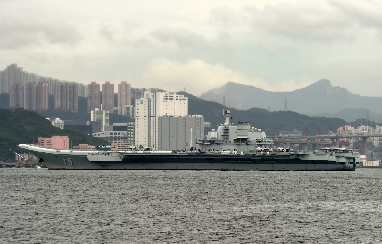 Photo wallpaper China, the carrier, Liaoning