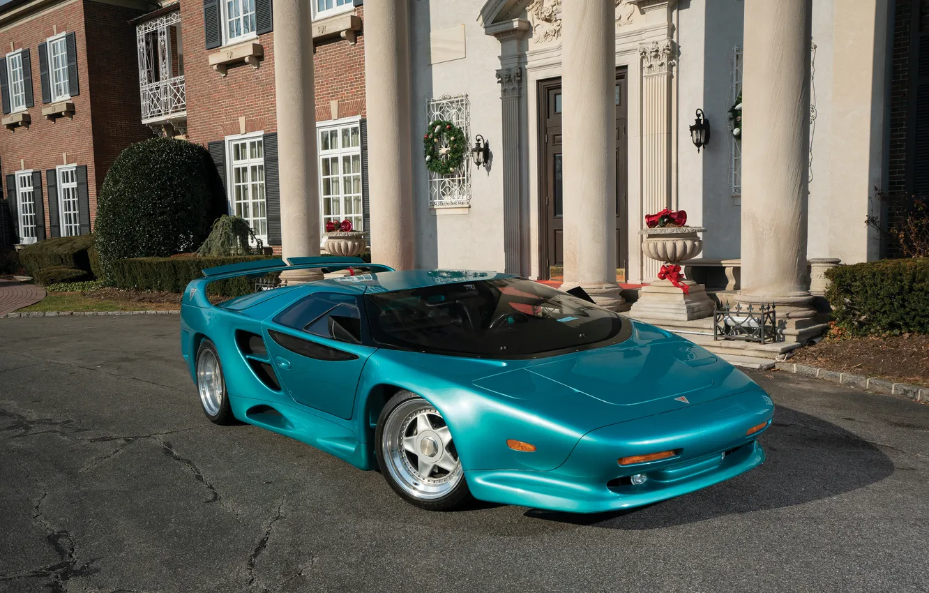 Photo wallpaper vector, vector, supercar, Supercar, 1992, Vector WX3, Vector Motors Corporation, WX3