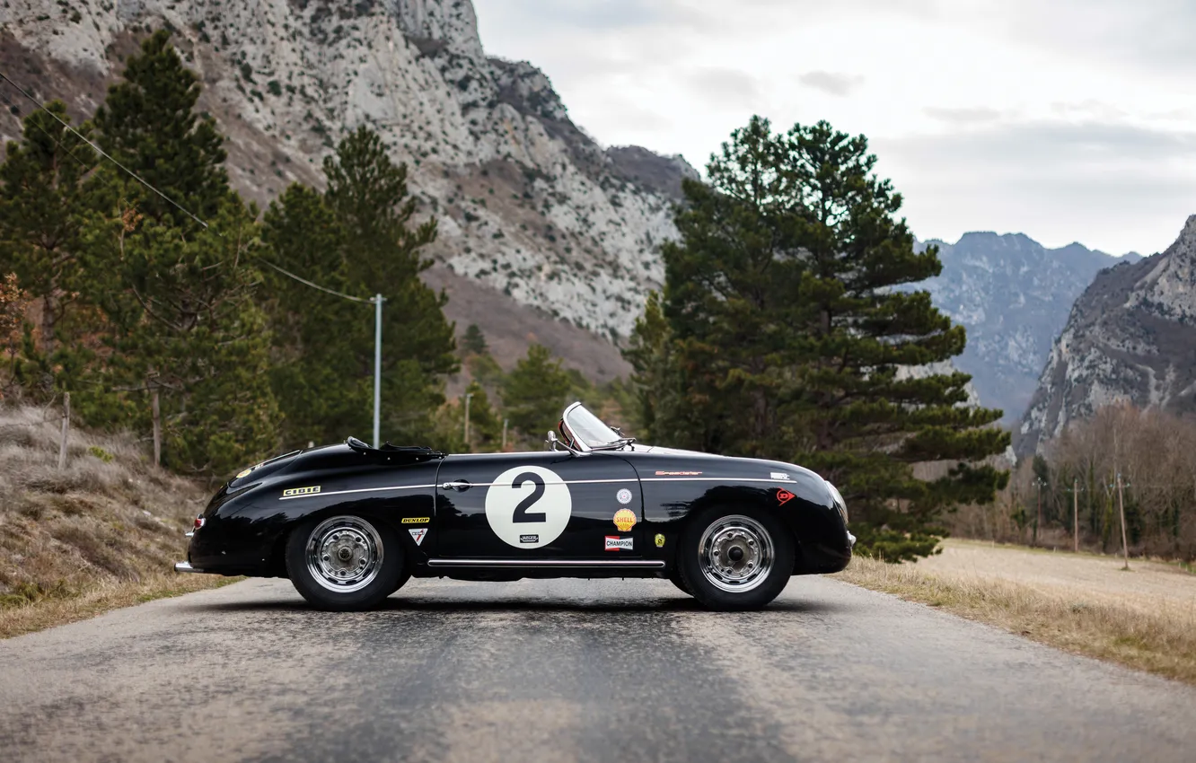 Photo wallpaper Porsche, 1957, 356, Porsche 356A 1600 Speedster