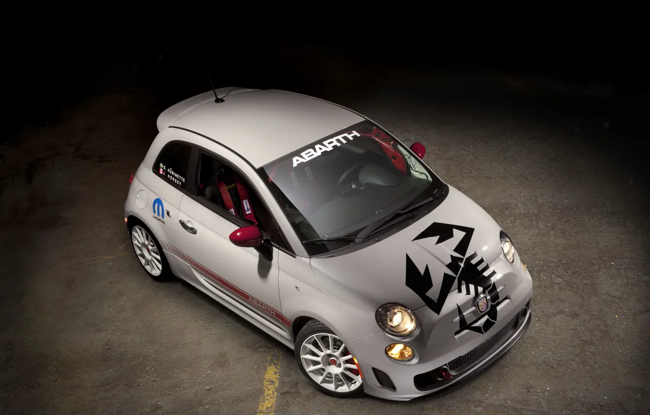 Photo wallpaper Scorpion, The front, Abarth, Of Abart, 595
