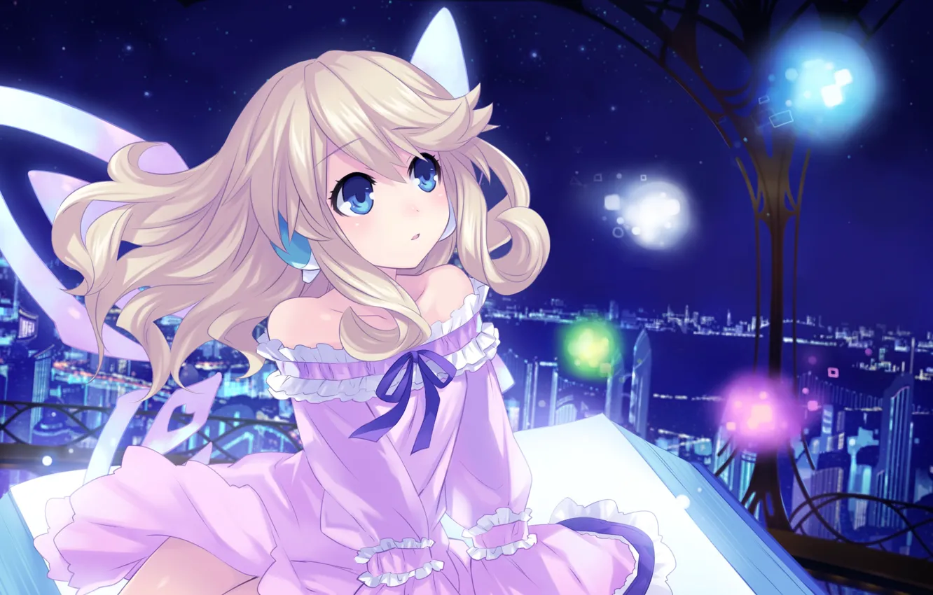 Photo wallpaper Neptunia, Hyperdimension, histoire