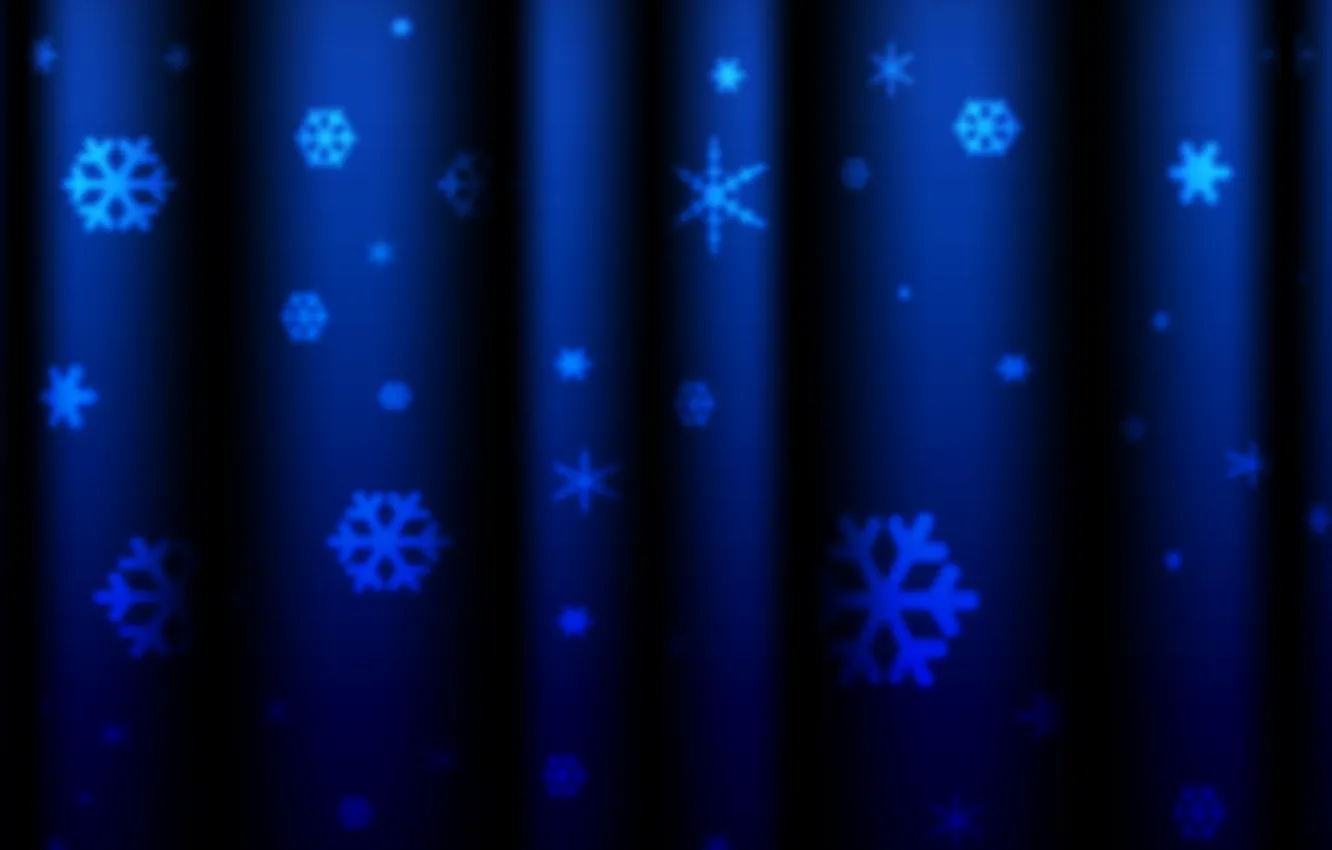 Photo wallpaper snowflakes, new year, texture, curtains, texture, background Christmas
