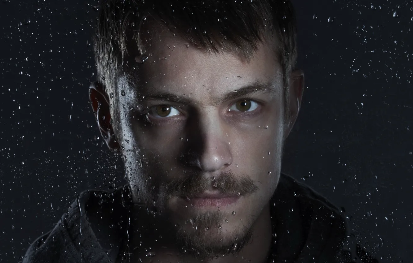 Photo wallpaper portrait, actor, Joel Kinnaman