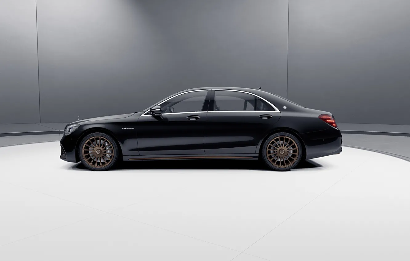 Photo wallpaper machine, Mercedes-Benz, V12, S65, Mercedes-AMG, Executive class, Final edition