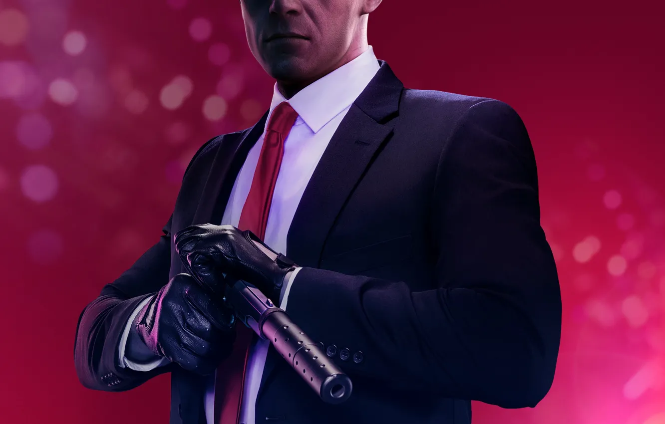Photo wallpaper Agent 47, IO Interactive, Warner Bros. Interactive Entertainment, Hitman 2
