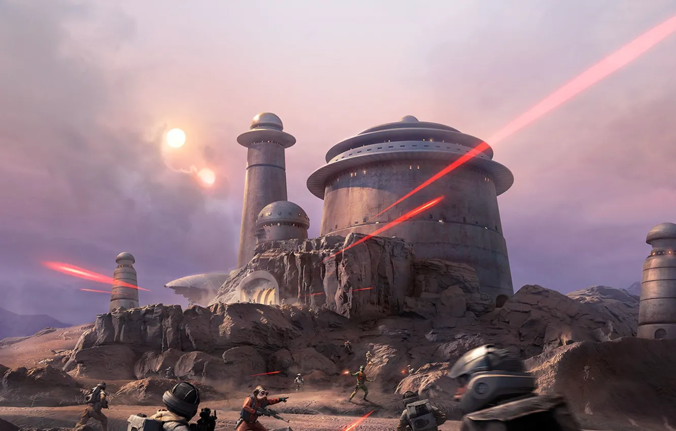 Photo wallpaper Electronic Arts, DLC, Star Wars: Battlefront, EA DICE, Outer Rim