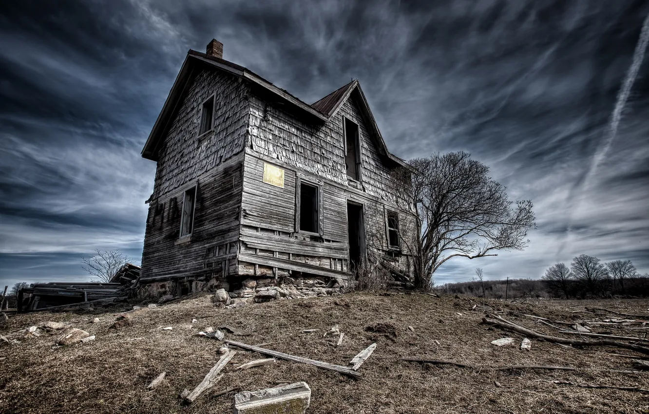 Photo wallpaper the sky, night, home