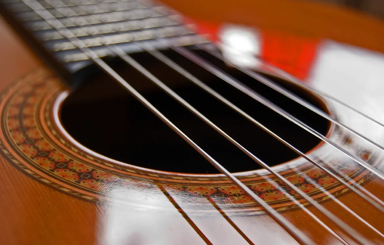 Photo wallpaper music, background, guitar