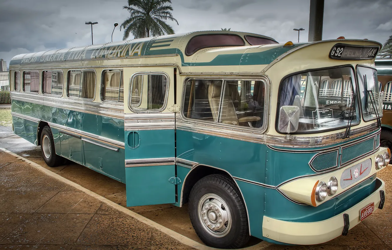 Photo wallpaper bus, classic, GMC, 1951, ODC-210