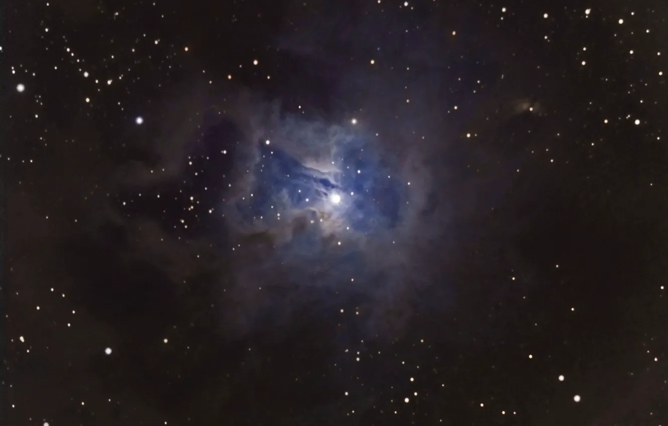 Photo wallpaper nebula, Tsefey, Iris, in the constellation, reflective, accumulation, with multiple, star