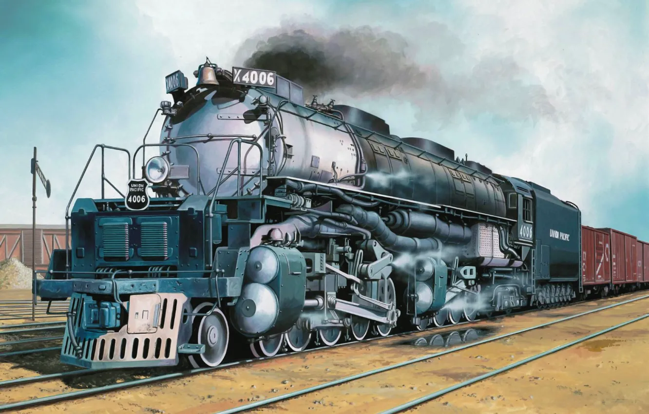 Big steam train фото 98
