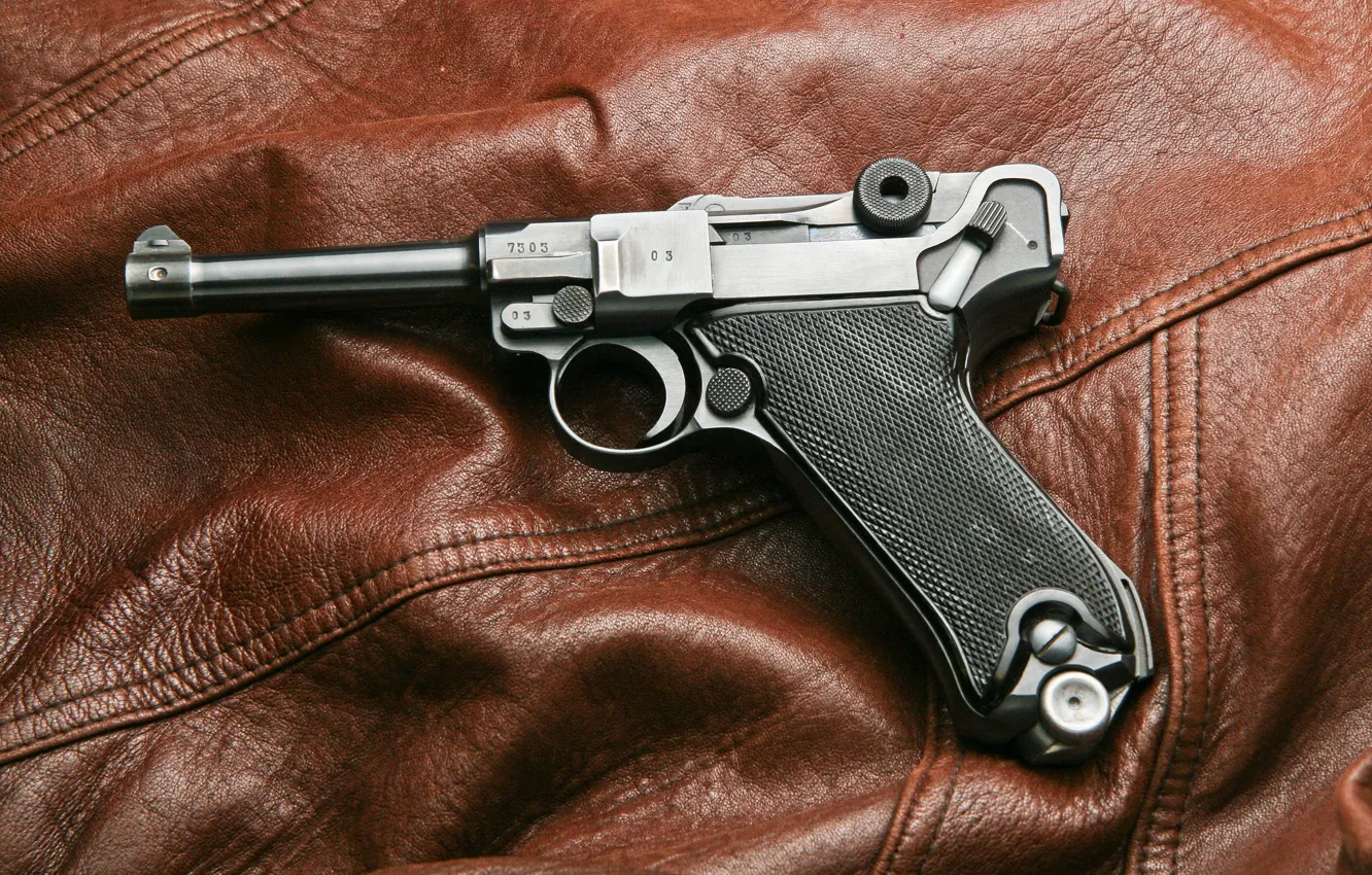 Photo wallpaper gun, weapons, P08, Luger, Luger