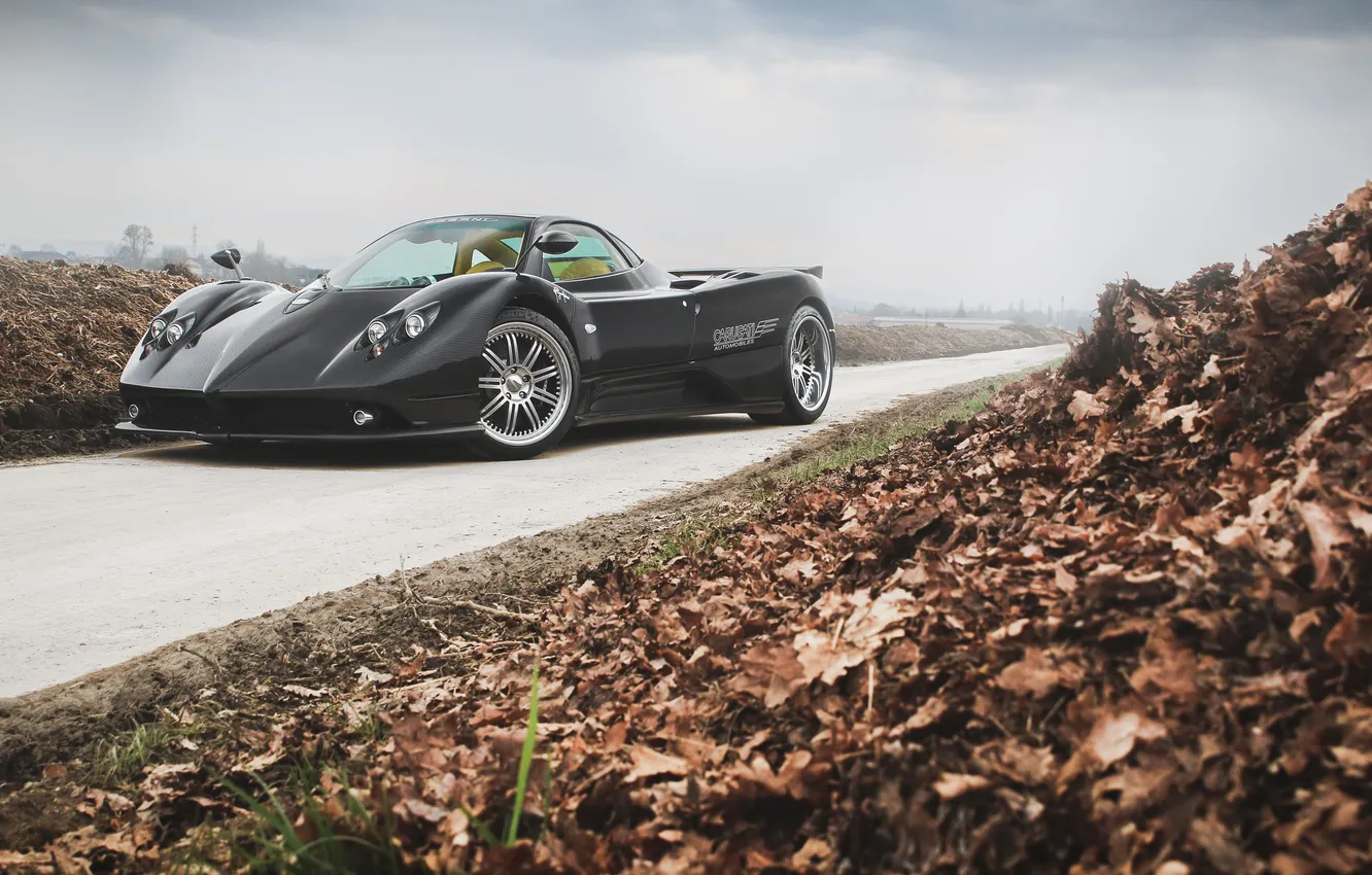 Photo wallpaper Supercar, car, Pagani, wallpaper, Zonda