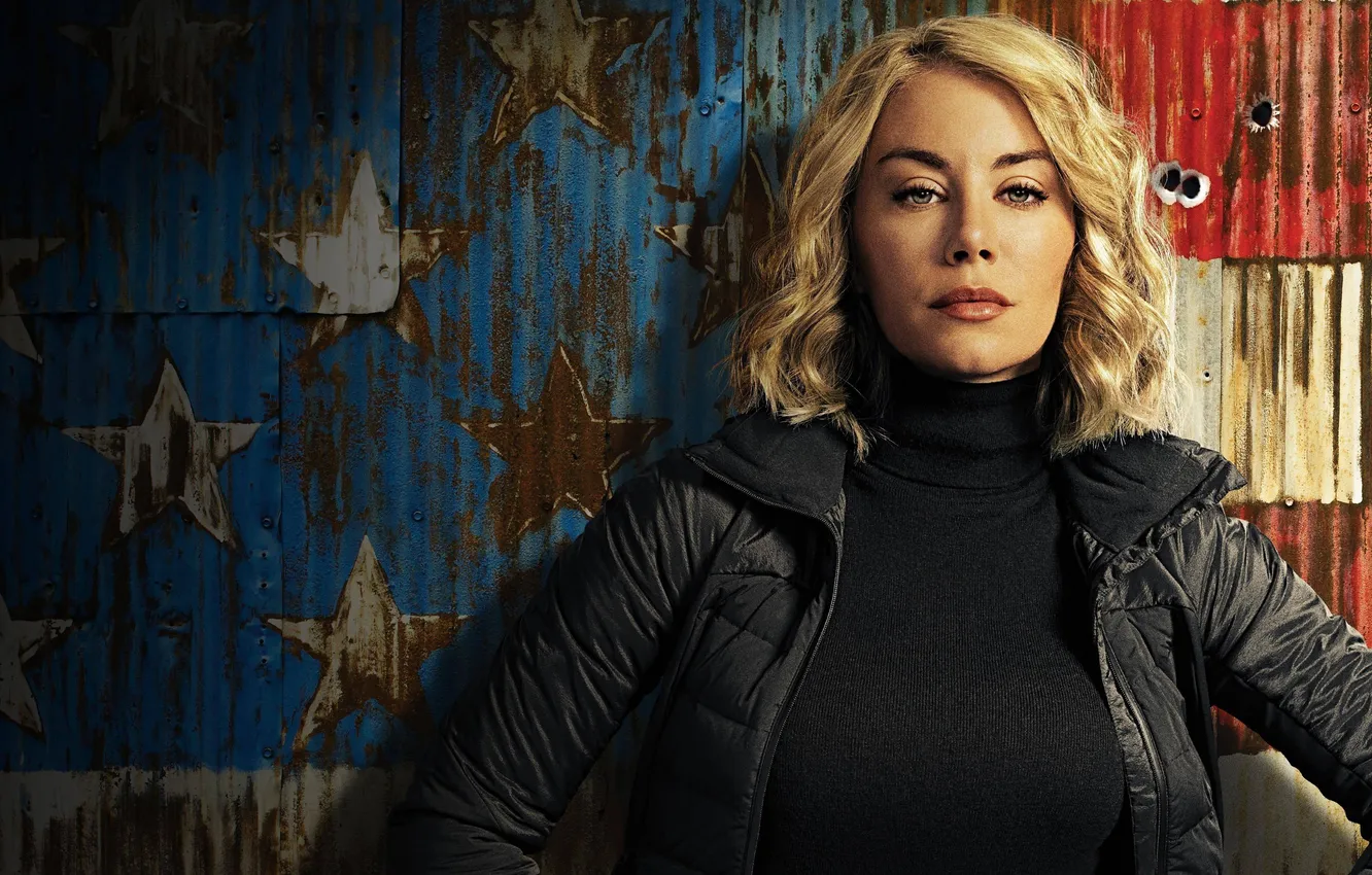 Photo wallpaper portrait, jacket, blonde, the series, beauty, poster, comic, DC Comics