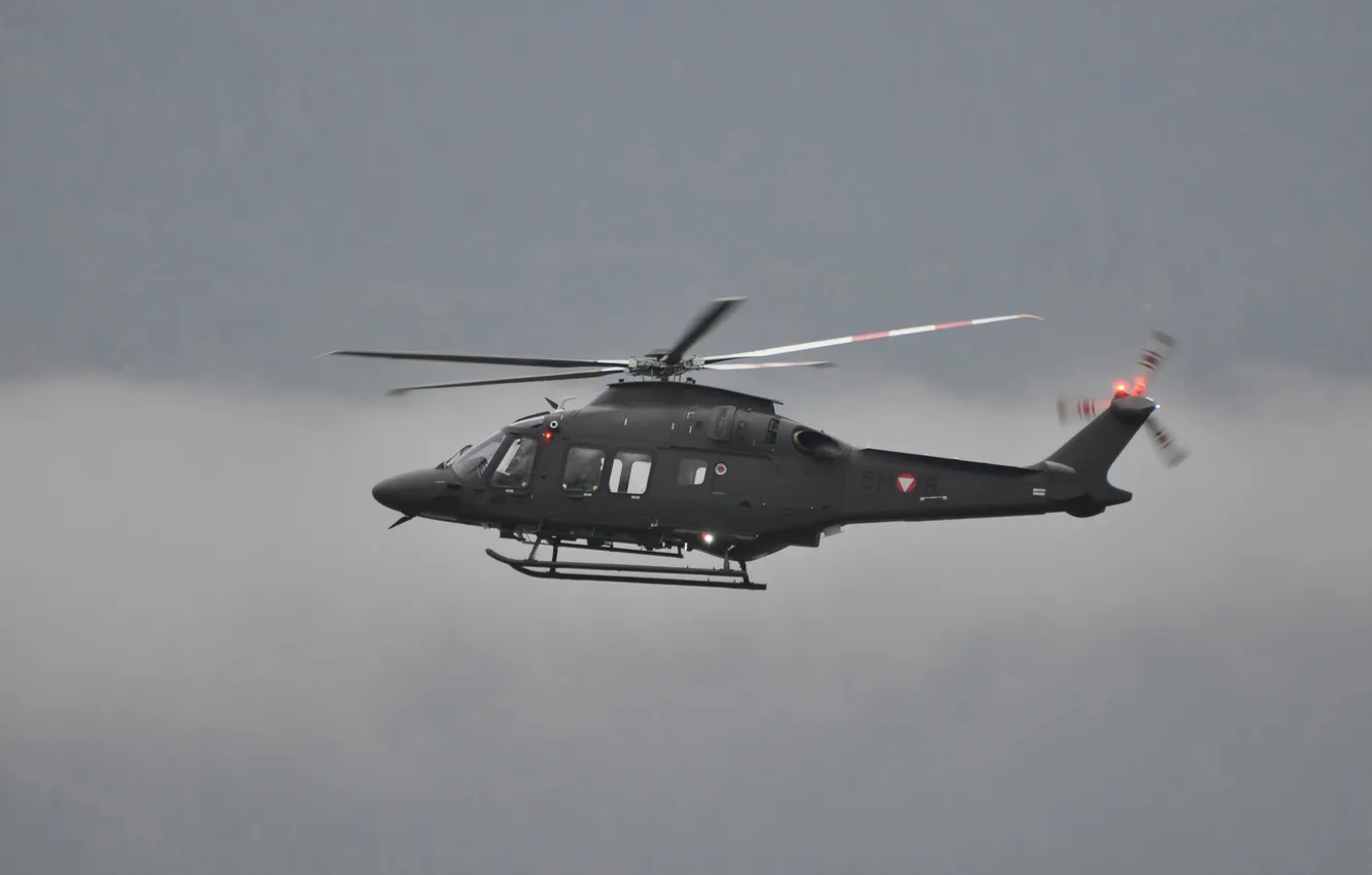 Photo wallpaper helicopter, military aircraft, Airpower, Leonardo AW-169, Austria Air Force