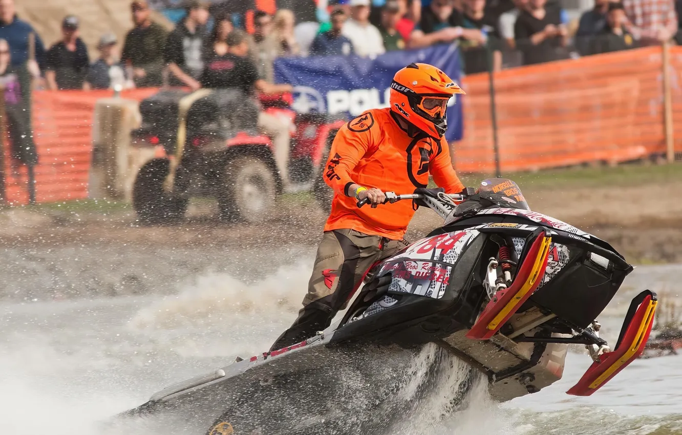 Photo wallpaper race, boat, speed