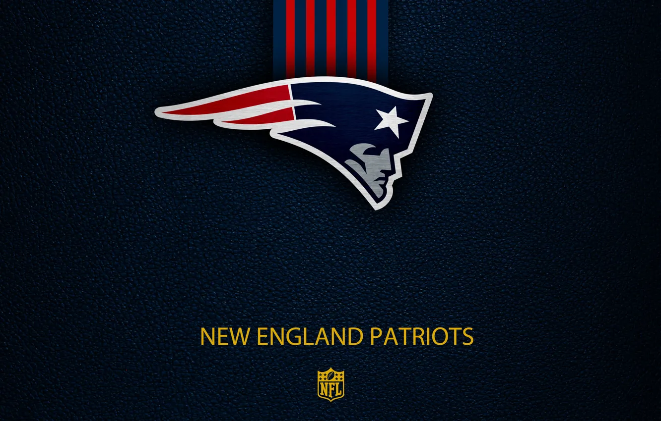 Photo wallpaper wallpaper, sport, logo, NFL, New England Patriots