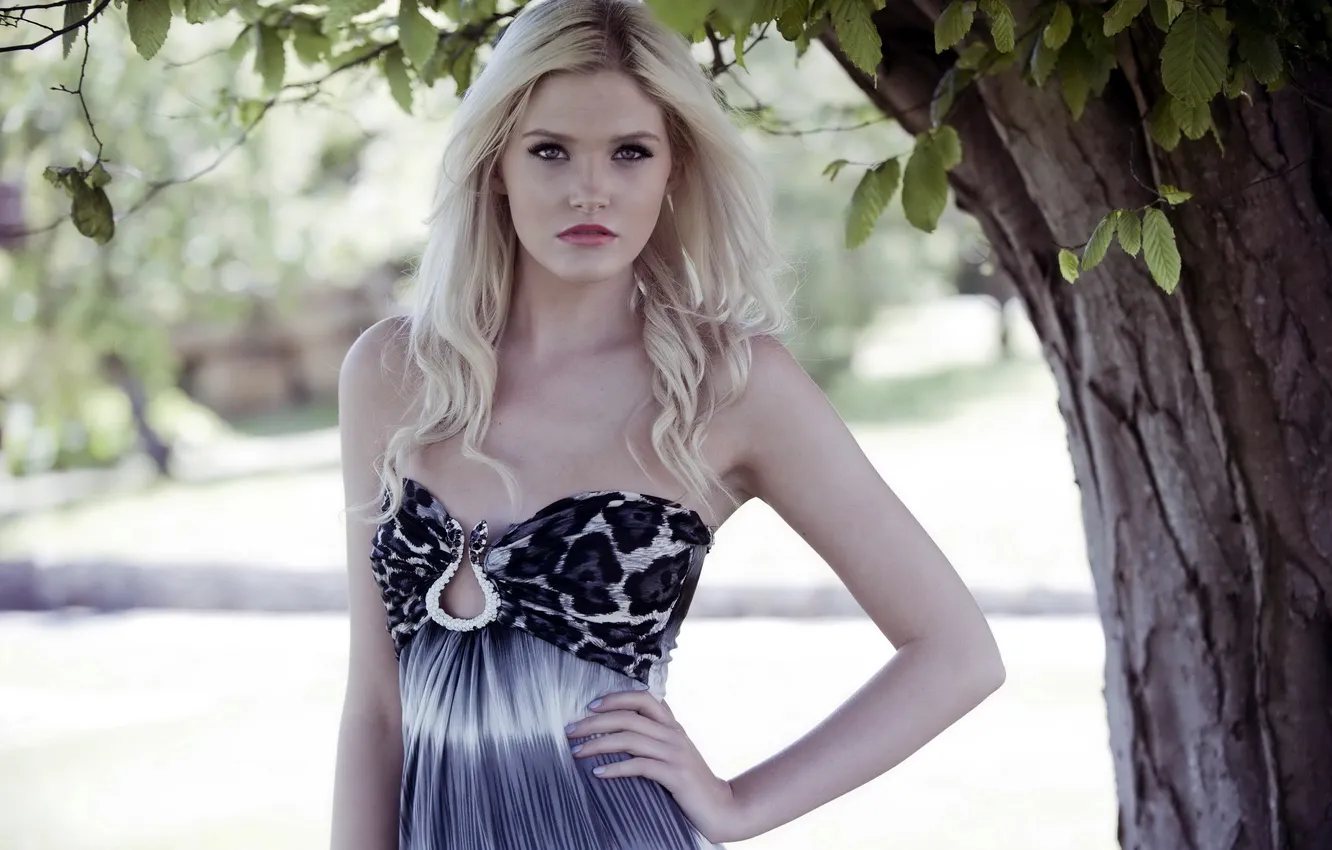 Photo wallpaper girl, portrait, Charlotte