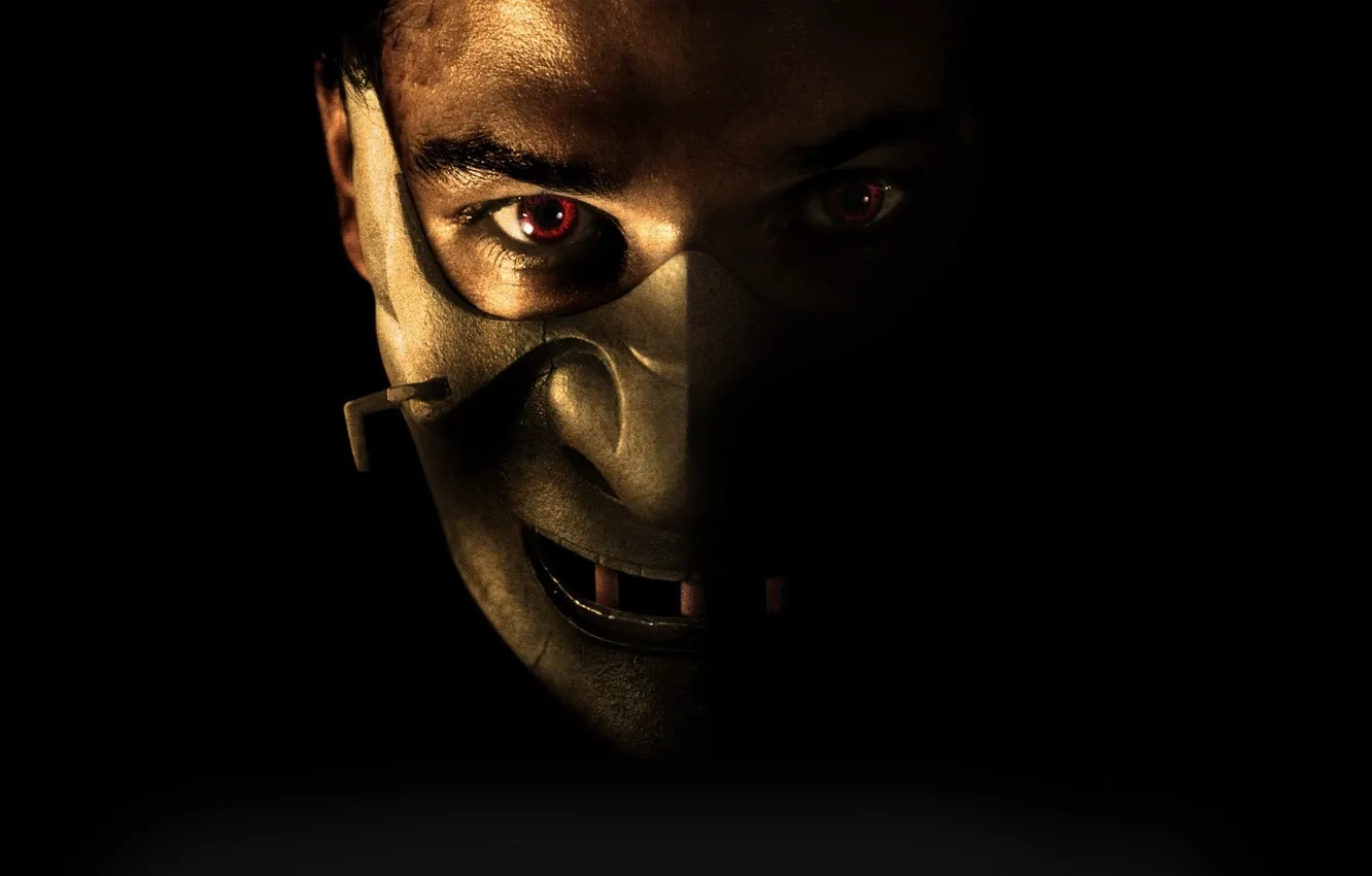 Photo wallpaper mask, Lecter, Hannibal rising, Hannibal Climbing