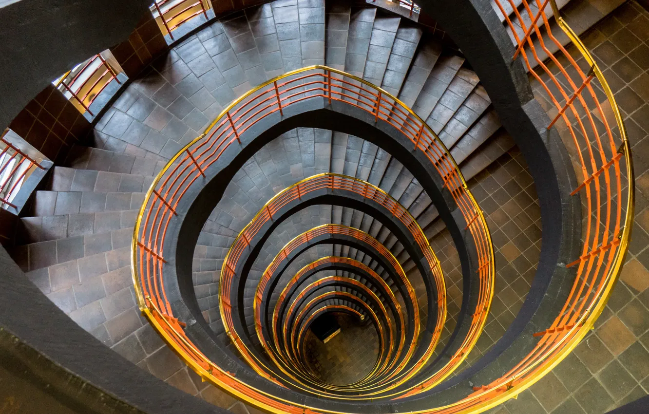 Photo wallpaper background, wall, ladder