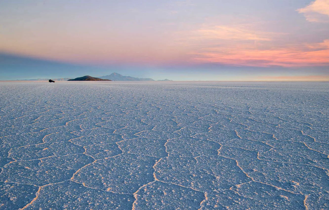 Photo wallpaper salt, salt marshes, Bolivia, Uyuni